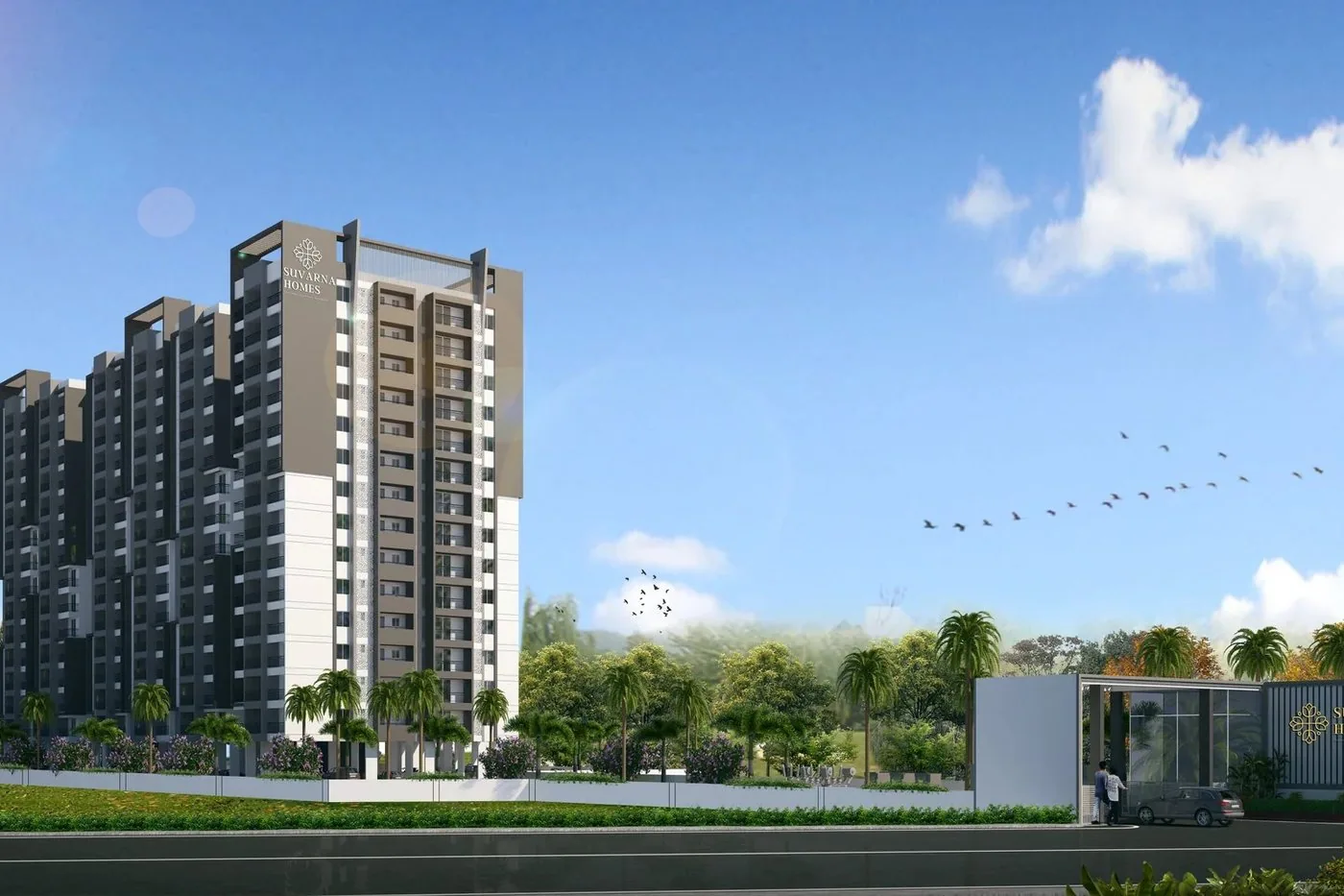 Suvarna Homes — 3 BHK apartments on Soukya Road, Whitefield, Bangalore