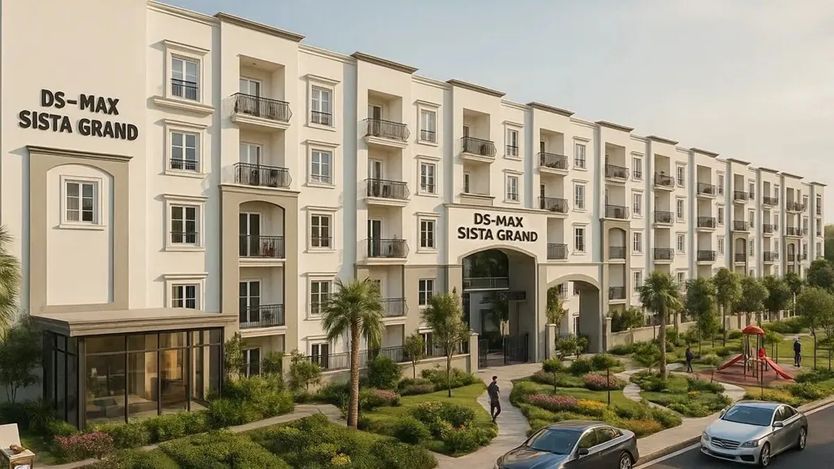 Block elevation — DS-MAX Sista Grand, Bengaluru