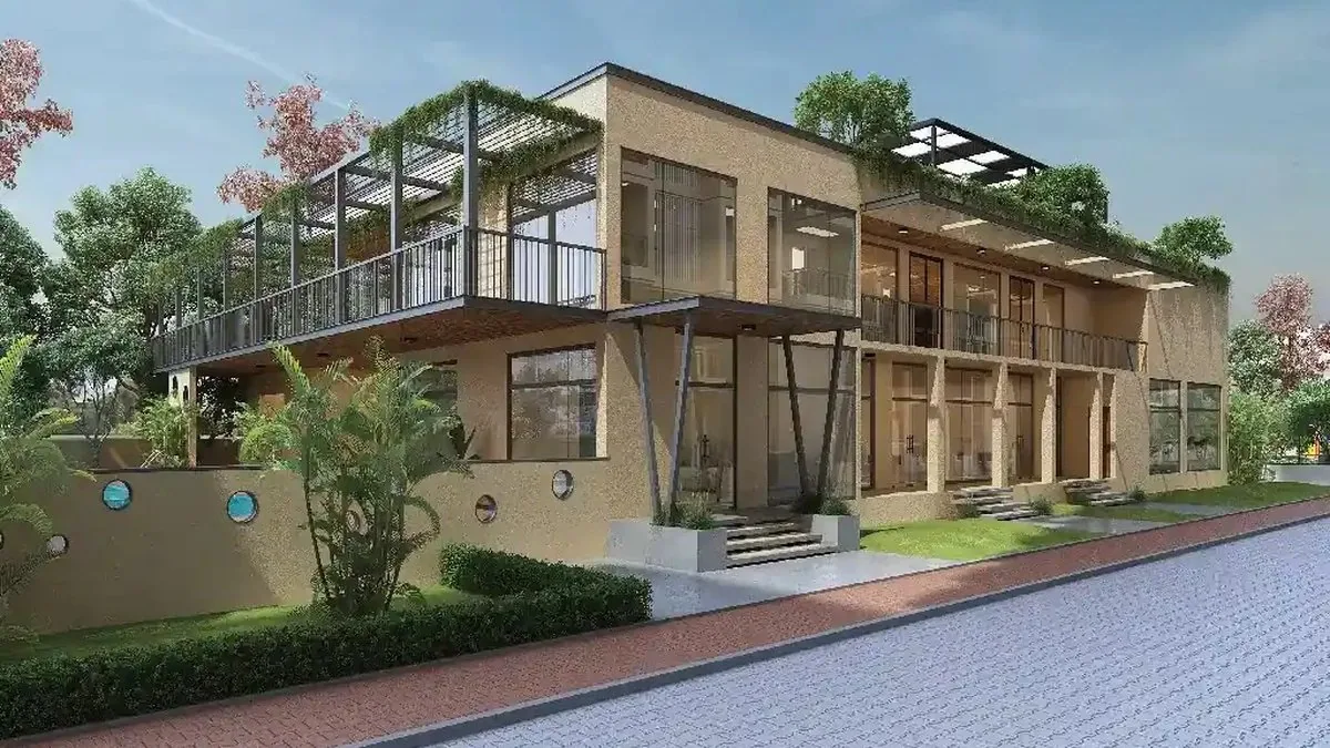 Approach and entrance — DS-MAX Sky Fields, Bengaluru