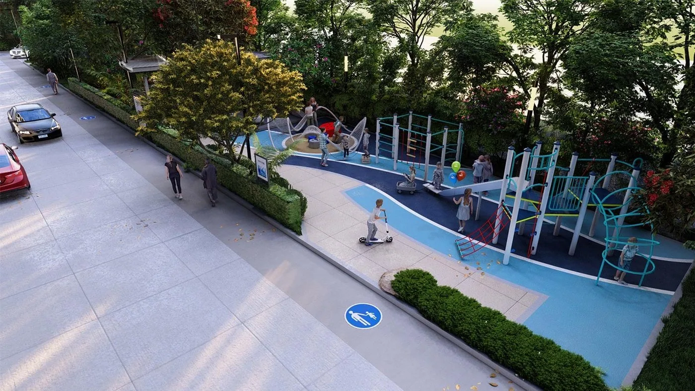 Kids' play area — DSR The Courtyard, Bengaluru