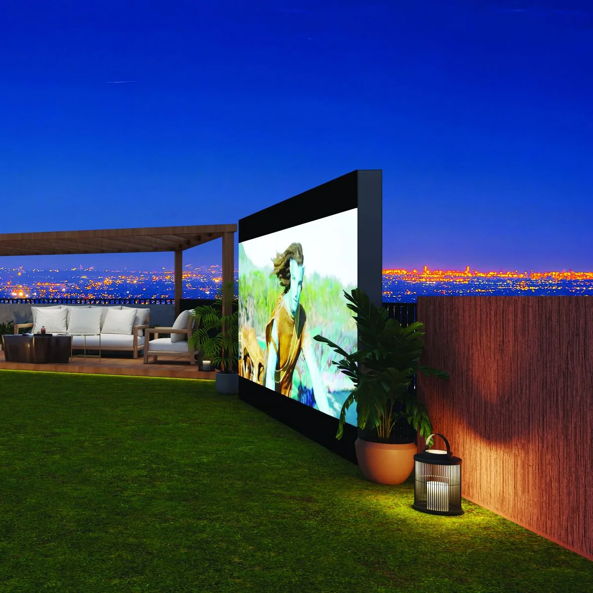 Club terrace