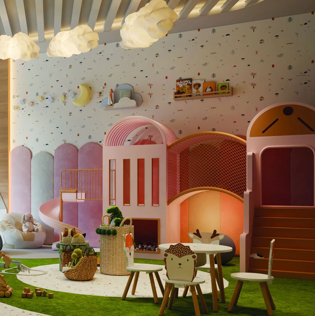 Kids play area