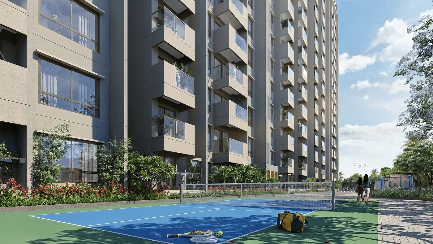 Pickleball court — Sumadhura Capitol Residences, Bengaluru
