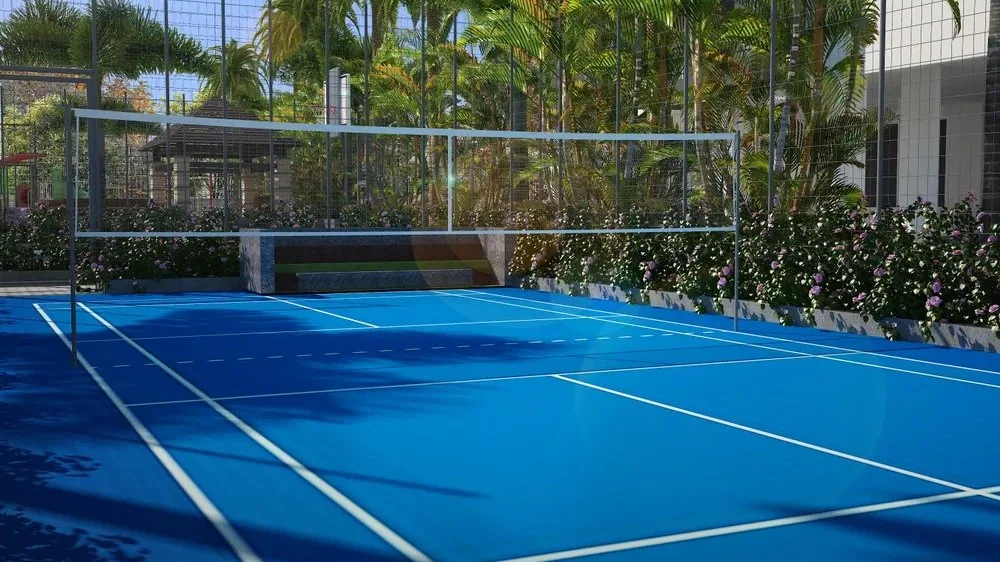 Shuttle court — Suvarna Homes, Hoskote, Bengaluru