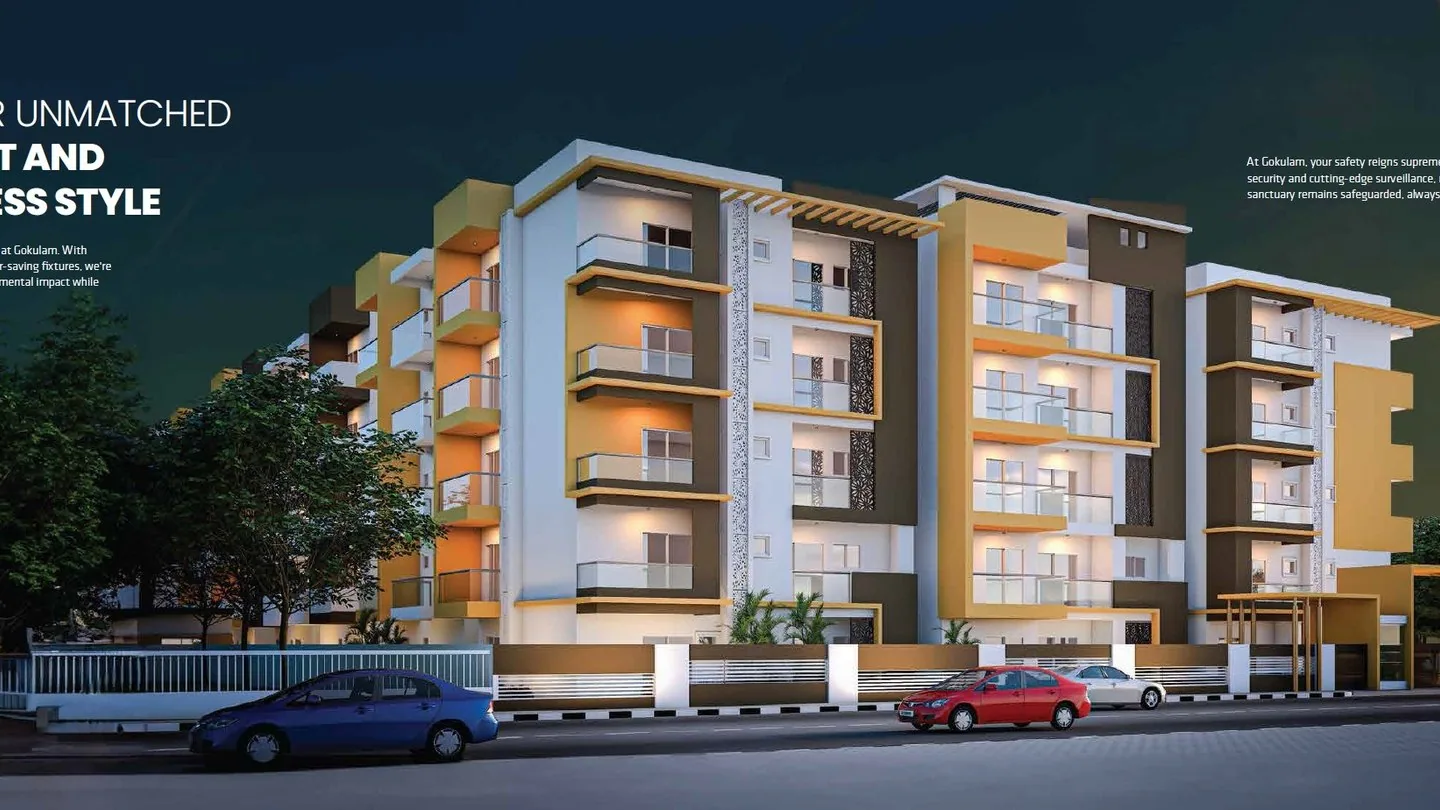 Block elevation — Udbhav Gokulam, Balagere, Bengaluru