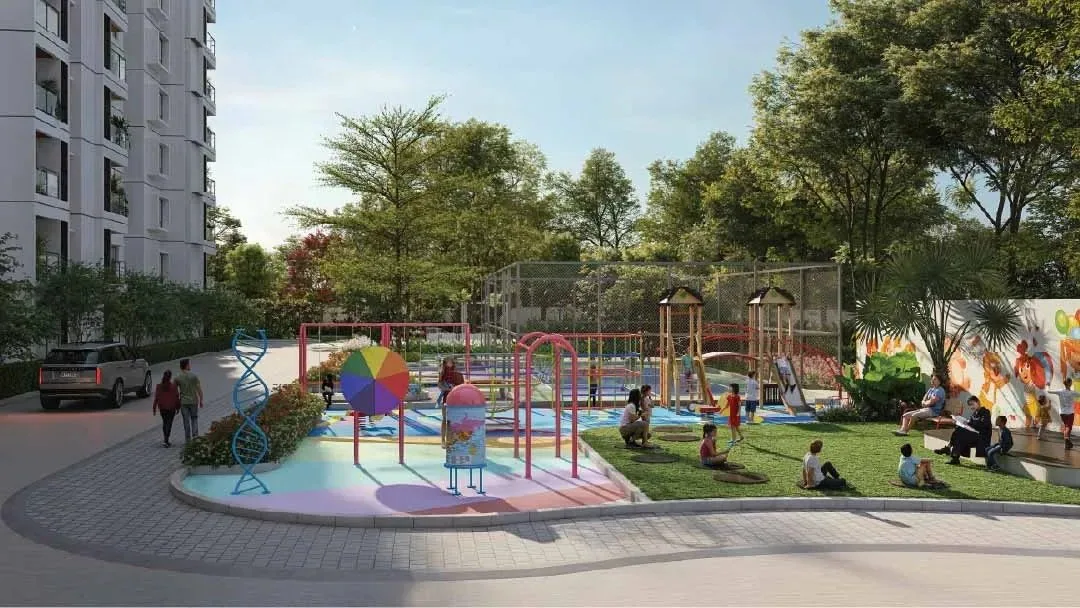Kids' play area — Vajram Vivera, Bengaluru